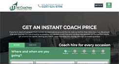 Desktop Screenshot of mintcoaches.co.uk